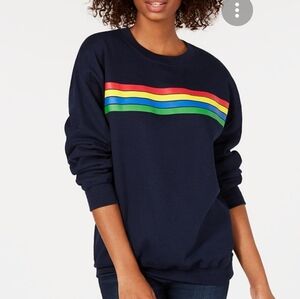 - Modern lux rainbow sweatshirt